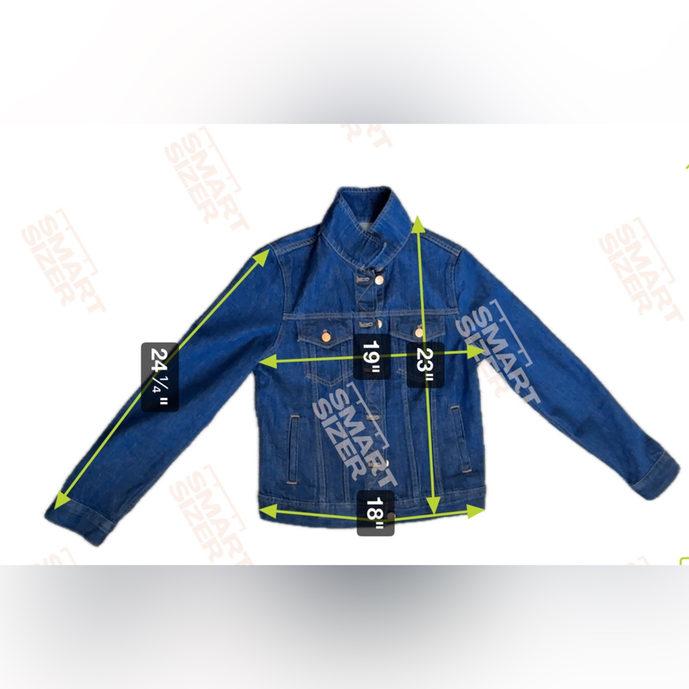 J. Crew - Women's Classic denim jacket in resin rinse - Size Small - Dark Blue - Picture 6 of 6